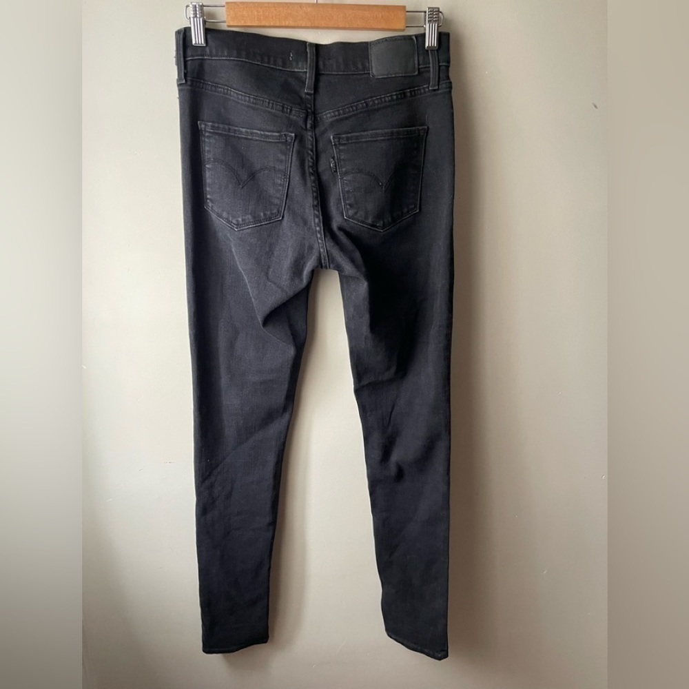 LEVI’S 311 Shaping Skinny black denim 26 - Picture 3 of 7
